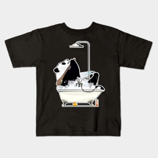 Panda in the Bath Kids T-Shirt